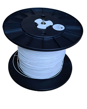 Large spool of while filament